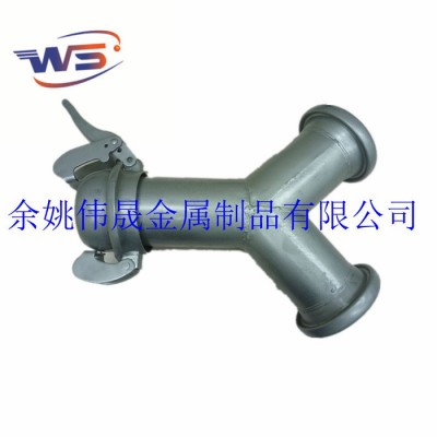 余姚偉晟批發(fā)外螺紋泵車法蘭接頭12