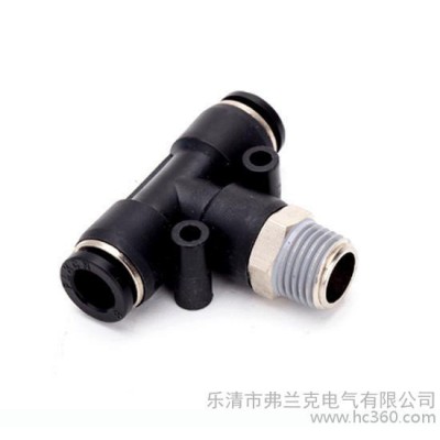 供應(yīng)弗蘭克氣動接頭,正型三通LPB4-M