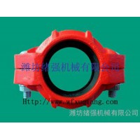石油化工卡箍式，溝槽型，煤礦高壓管卡煤礦管路快速接頭 煤礦溝槽管件，卡箍式柔性接頭 卡箍式快速接頭-濰坊緒強(qiáng)機(jī)械有限公司