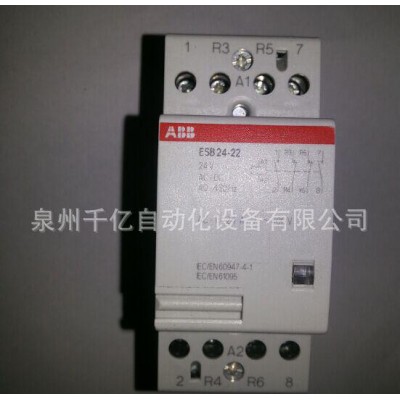 ABB 建筑接觸器；ESB20-20*230V 50H