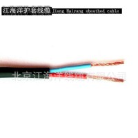 京誠信電線電纜 RVV2芯0.75平方電線 無氧銅黑色軟護套  價格優(yōu)惠