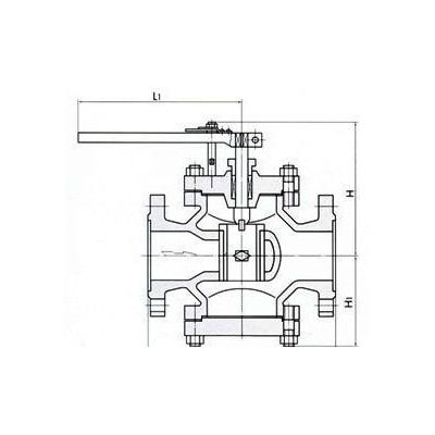 417.T40H-16 給水回轉(zhuǎn)式調(diào)節(jié)閥、直