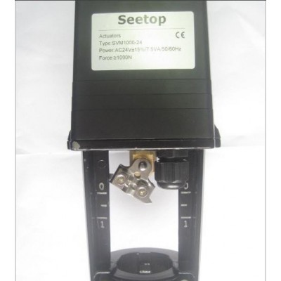 SEETOP法蘭鑄鋼電動調(diào)節(jié)閥