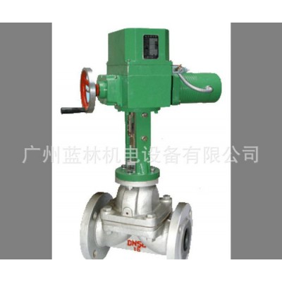 ZDGT電動隔膜調(diào)節(jié)閥   耐腐蝕襯氟調(diào)