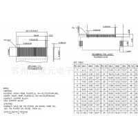 蘇州匯成元電子供現(xiàn)貨 康龍57450AA15x1BxNN 0.5mm間距FPC系列連接器