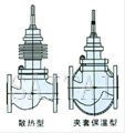 氣動(dòng)薄膜單座、套筒調(diào)節(jié)閥結(jié)構(gòu)圖1