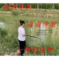 貴州鋰電一體竿,隱蔽伸縮電棒,打魚一桿清