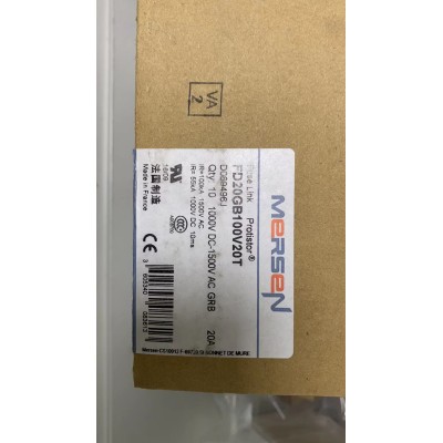 法國(guó)進(jìn)口MERSEN熔斷器FD20GB100V20T
