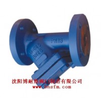 GL41H管道過濾器廠商，蒸汽Y型過濾器，鑄鋼-不銹鋼過濾器，襯氟過濾器