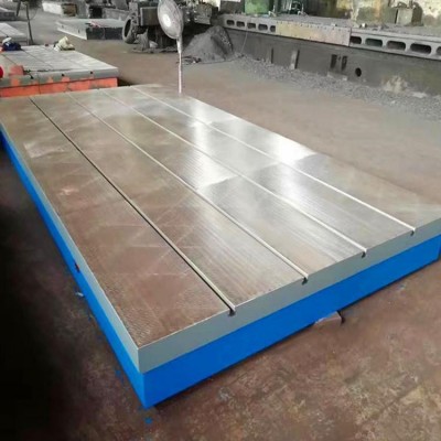 搖臂鉆工作臺；機床工作臺；鑄鐵工